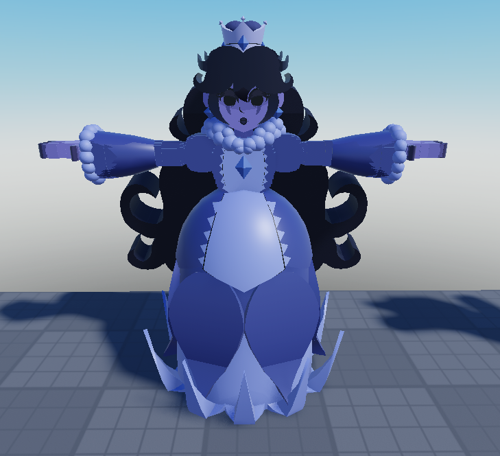 Princess Silver's remodel for the mini update
Both the render and a full look at the model without the added lighting

Princess Silver created by <a href="/Tylernator68/">The Tylernator</a>