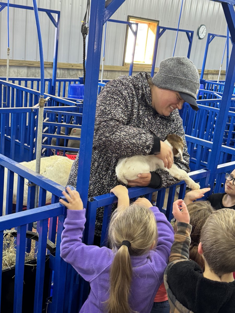 🎃 Mrs. Holbrook's class had a fun-filled day with farm animals, a storybook corn maze, pumpkins, bubbles &amp; games! The weather was perfect, the smiles were brighter, and each student even got to bring home a pumpkin. Thank you for making this day so special!