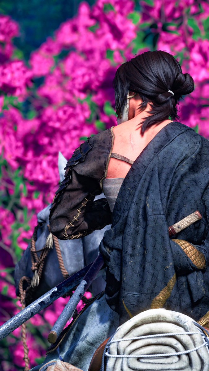 xelavp's tweet image. Atsu 🌸

🎮: #GhostofYotei 
@SuckerPunchProd 
#VirtualPhotography