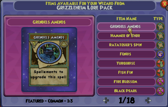 theatmoplex's tweet image. For the first time ever, drop rates are being publicly shown to players in-game without complete obfuscation of the numbers. 

Currently exclusive to the console version of Wizard101 - PC still only shows vague labels like "Epic".