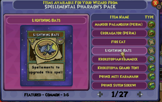 theatmoplex's tweet image. For the first time ever, drop rates are being publicly shown to players in-game without complete obfuscation of the numbers. 

Currently exclusive to the console version of Wizard101 - PC still only shows vague labels like "Epic".