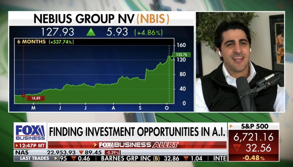 StockSavvyShay's tweet image. $MSFT turning away Azure customers because they don’t have enough capacity until 2026 is WILD.
The timing couldn’t be better for $NBIS.
Signing a long-term deal with Microsoft in the middle of a global compute shortage means Nebius is selling GPU power at record prices.