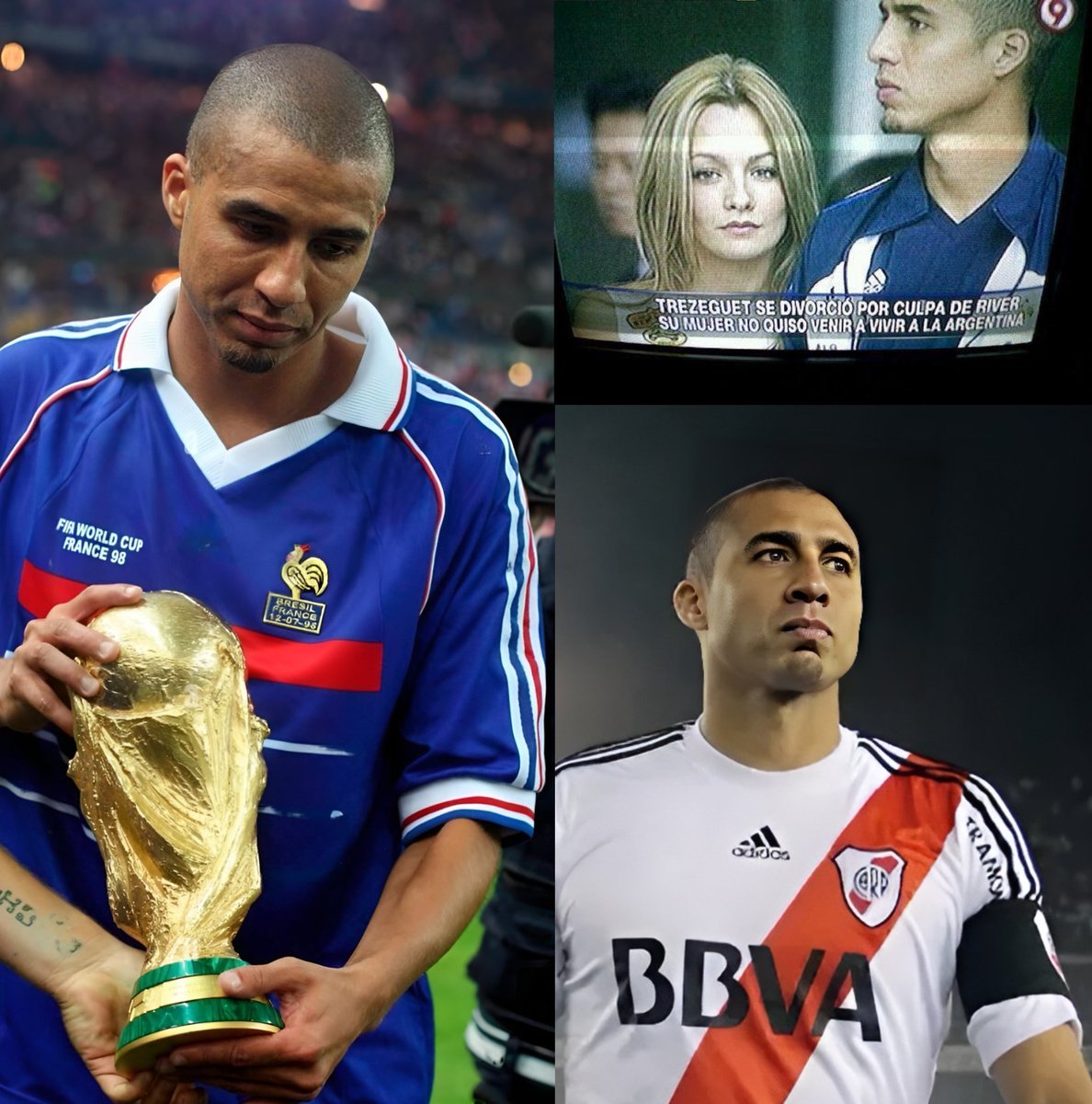 “Vine a coronar un sueño muy particular

No hay nada firmado esperemos encontrar un acuerdo.  Mi objetivo es otro, no tanto el aspecto económico

Ponerme la camiseta de River y salir al Monumental lleno representa lo máximo para mi”

🎙️ David Trezeguet 🇫🇷 horas antes de Firmar