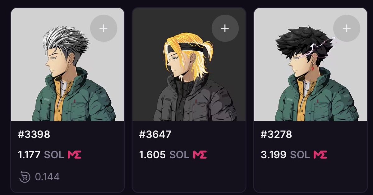 alex_trades_x's tweet photo. Trait hunting in collections is one of the BEST parts of NFTs 

The “Lazy Boy Fit” trait in the @driftersEXE collection (same as my pfp) has only THREE pieces listed in the Masterwork collection, with a floor price of 1.18 SOL

Better grab em while you can 

DRIFT WITH US https://t.co/87txHkY0YR