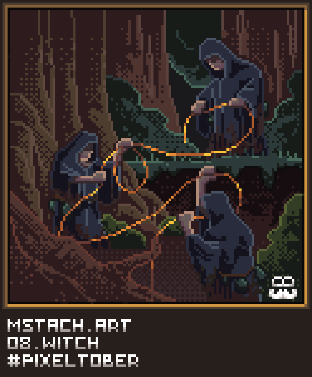 Mstachart's tweet photo. #8 WITCH #pixeltober2025

Fate

124x124

#pixelart #art #pixel #gameart #game #witch #drawing #draw #painting #aseprite https://t.co/qkjrI5zVFt