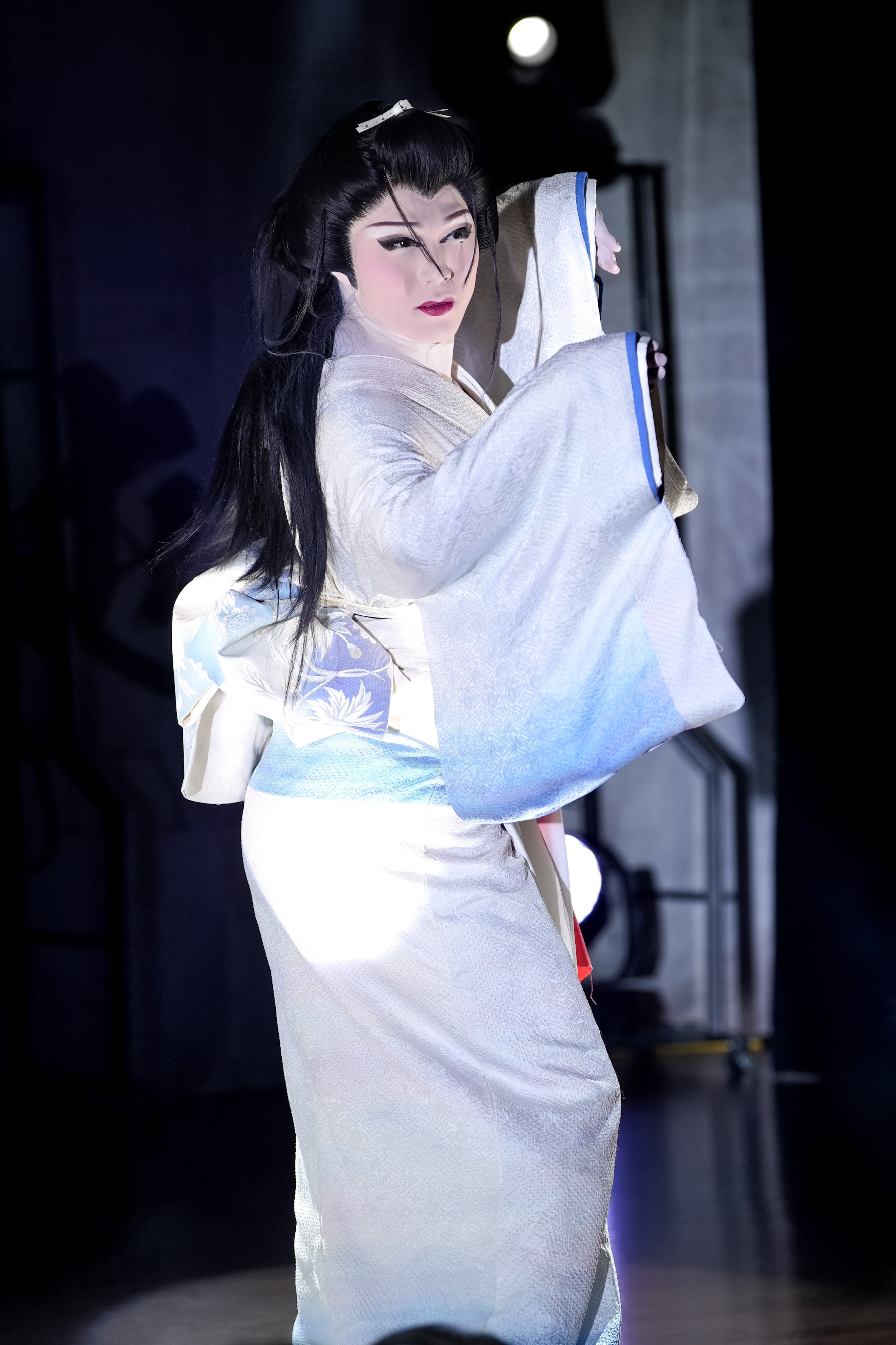 大衆演劇　立役　衣装　鳳仙花出品 橘大五郎様と、早乙女太一様の相舞踊の男花魁をお作りさせて