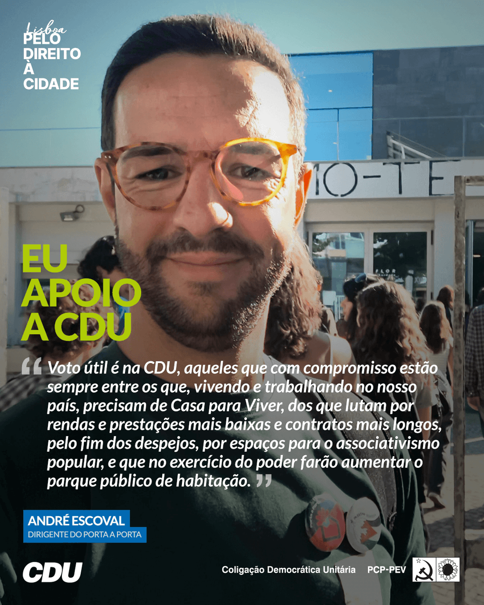 CDU Lisboa tweet media