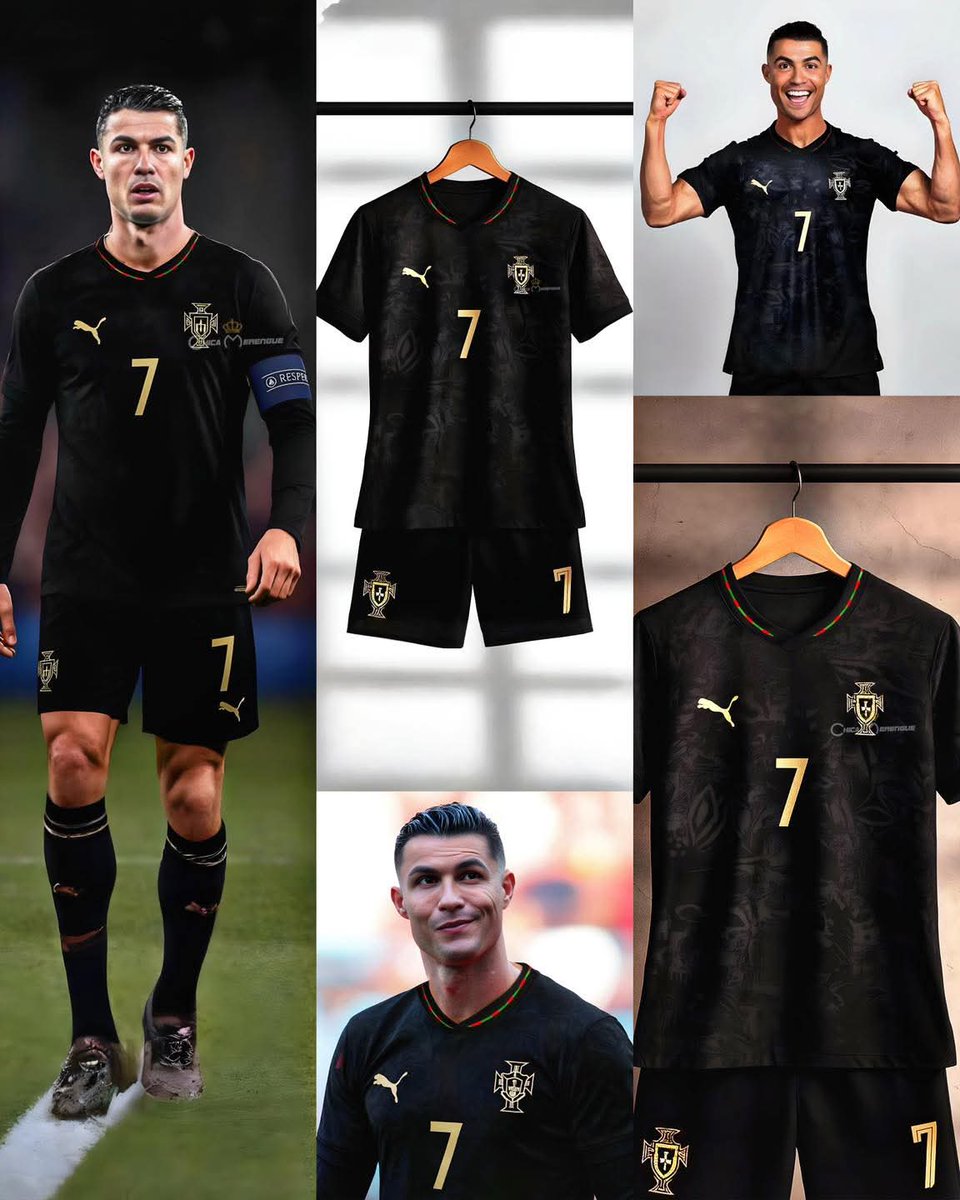 Mundo_MadridCF's tweet image. 🤩🇵🇹¡¡SEGUNDA EQUIPACION DE PORTUGAL PARA EL MUNDIAL 2026!!
Portugal lanzará en 2026 su primer uniforme totalmente negro en 10 años, conocido como el kit "Pantera Negra"
El diseño del uniforme rinde homenaje a Eusébio, el legendario jugador apodado la "Pantera Negra" , con la…