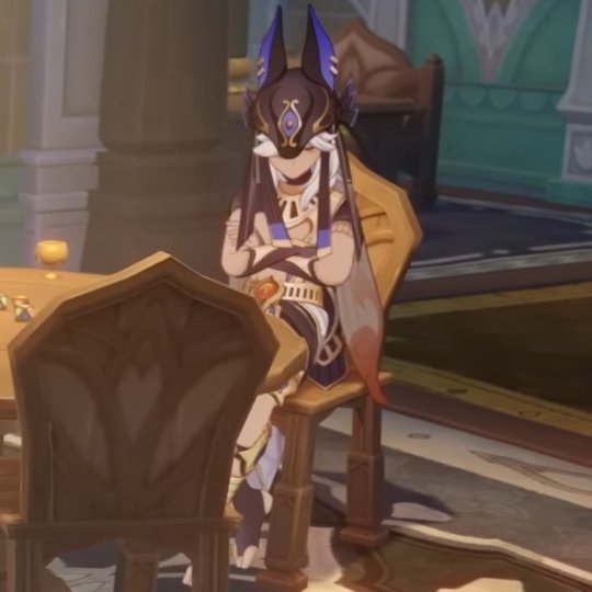 baneofambitions's tweet photo. cyno undoubtedly has some of the cutest reactions/emotions in this game. look at this adorable face 😭😭 he's so pure https://t.co/WERsYoFWtq