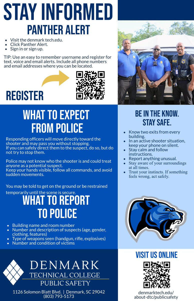We hope we never face an active shooter situation—but preparation saves lives. Our new Active Shooter Response Guide outlines what to do if the unthinkable happens. Stay informed. Stay prepared. Stay safe.