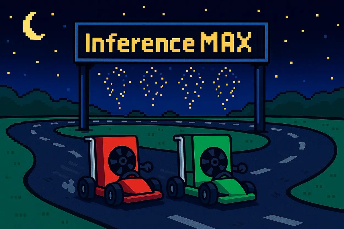 JordanNanos's tweet image. the industry needs an open-source, automated inference benchmark that moves at the same speed as the AI software ecosystem: inferencemax.ai
