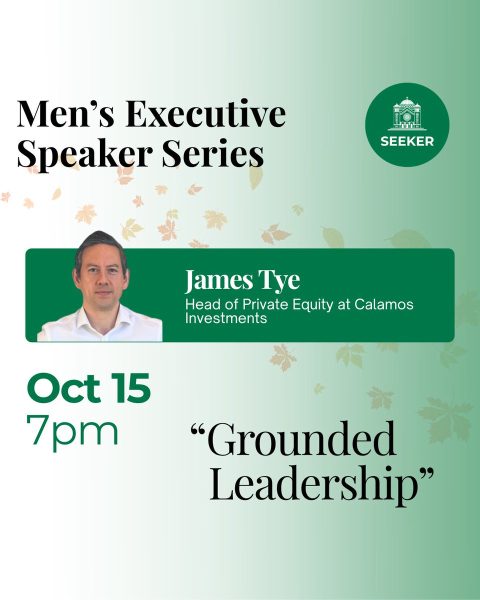 StClement's tweet photo. 📣 Men of Saint Clement—our Fall Executive Speaker Series starts Oct. 1! Join us for 4 weeks of faith-filled reflection on leadership, resilience, and balance. Open w/ shared sessions, closing w/ men-only talks. #chicagocatholic ✝️

Register at https://t.co/LdqXS1uzeN https://t.co/P6R6KW5mpW