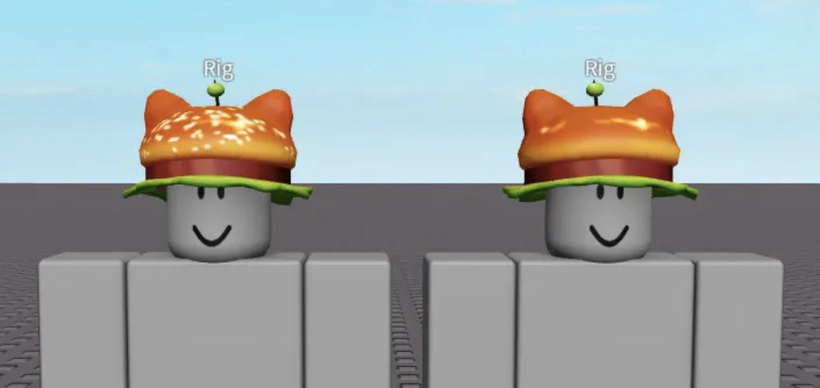Cybers0urr's tweet image. ITS REAL!!!!!!!🍔🌈
modeled and textured by Tsuwukiz !!! EVERYONE SAY THANK YOU TSU!!
link to both in the replys! #Robloxugc