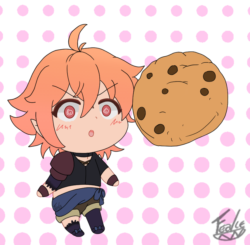 Would you give me the cookie...Please?~