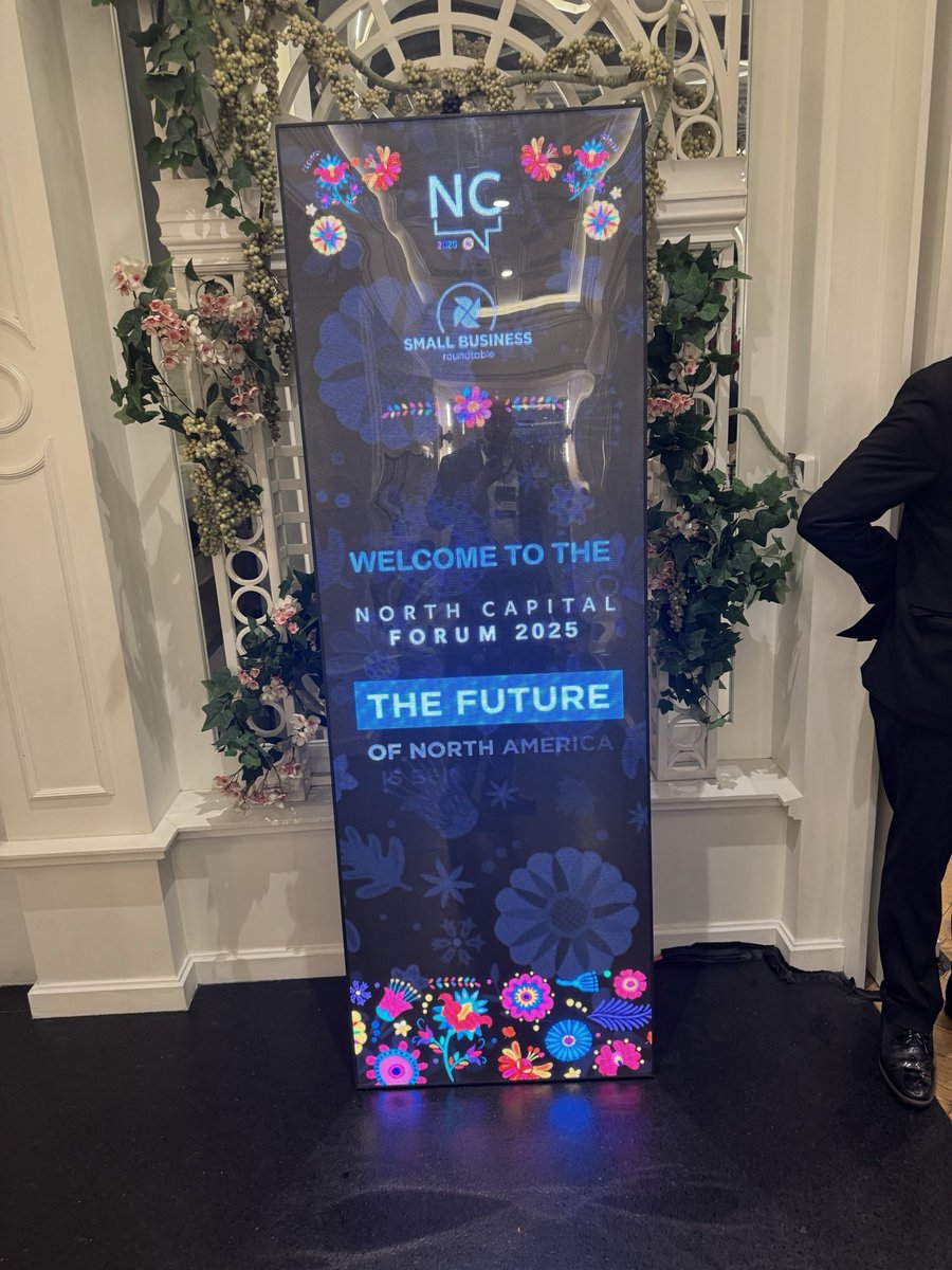 SmBizRoundtable's tweet image. Great conversations at the North Capital Forum with @USMexicoFoundation as we head toward #EX25 in Mexico City! SBR&apos;s Co-Executive Director, @rhettbuttle  shared the small business voice on the “North America Means Business” panel. tinyurl.com/sh4tkkw7
