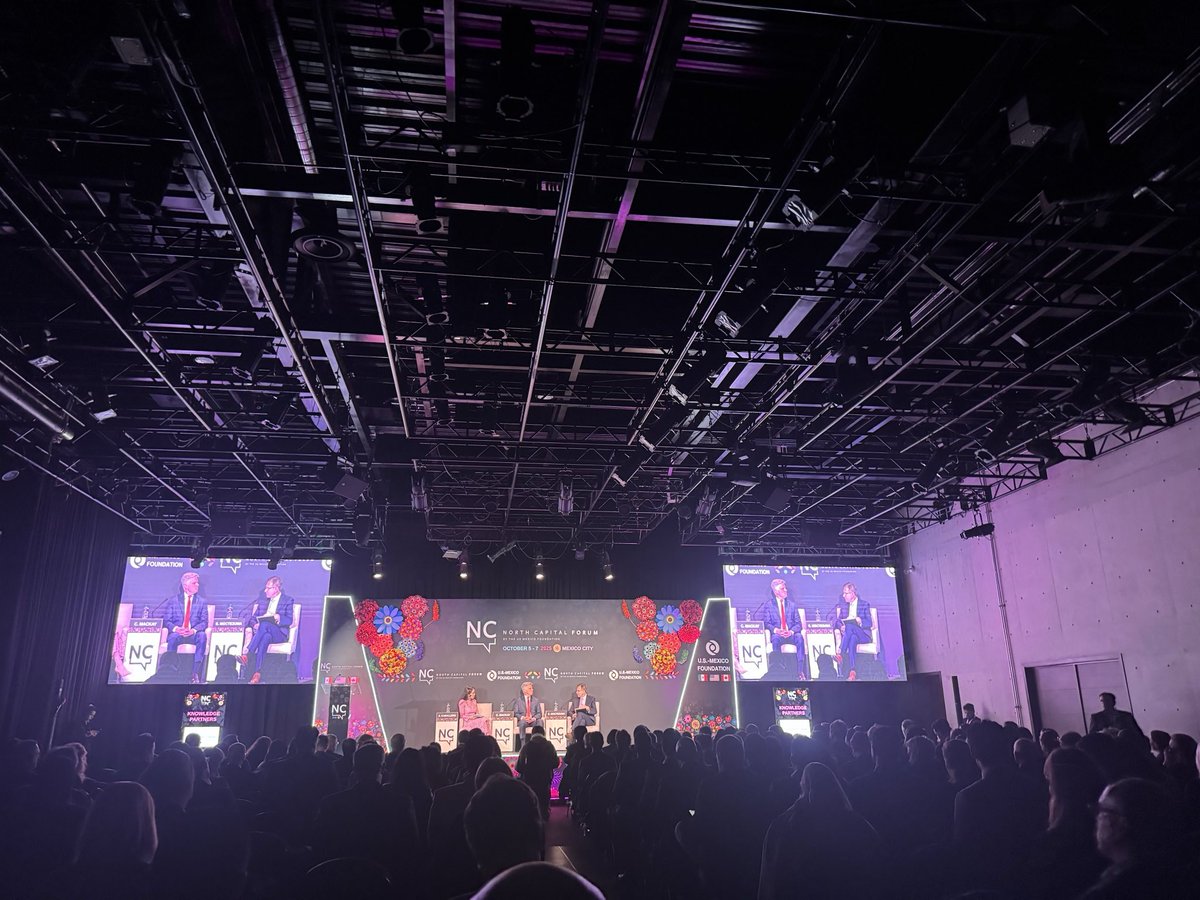 SmBizRoundtable's tweet image. Great conversations at the North Capital Forum with @USMexicoFoundation as we head toward #EX25 in Mexico City! SBR&apos;s Co-Executive Director, @rhettbuttle  shared the small business voice on the “North America Means Business” panel. tinyurl.com/sh4tkkw7