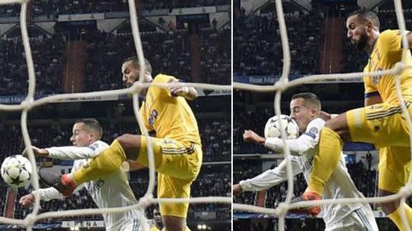 theMadridZone's tweet image. 🗣️ Lucas Vázquez: “Benatia is still pissed about the penalty called against Juventus in 2018? The people who say it wasn’t a penalty have never played football in their lives. Most obvious penalty ever.”