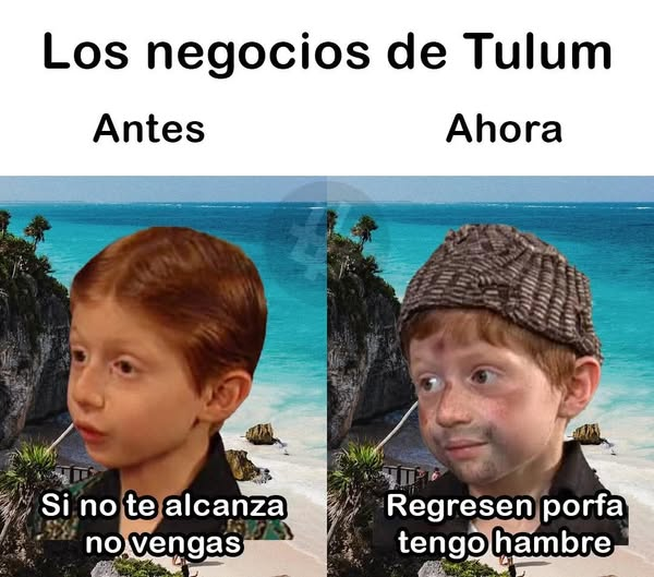 ReporteroYuca's tweet image. Jajaja sí da risa la verdad. Que pena por los afectados en #Tulum, pero cosechas lo que siembras. Abusados en #Progreso y en #Valladolid que igual hay muchos negocios y prestadores de servicios gandallas.