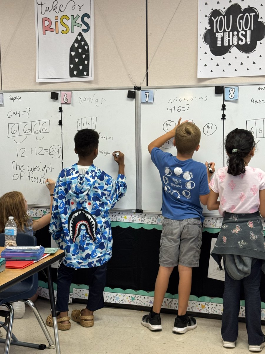 DyannaMotes's tweet image. Using multiplication to solve measurement word problems @PickettsMillES