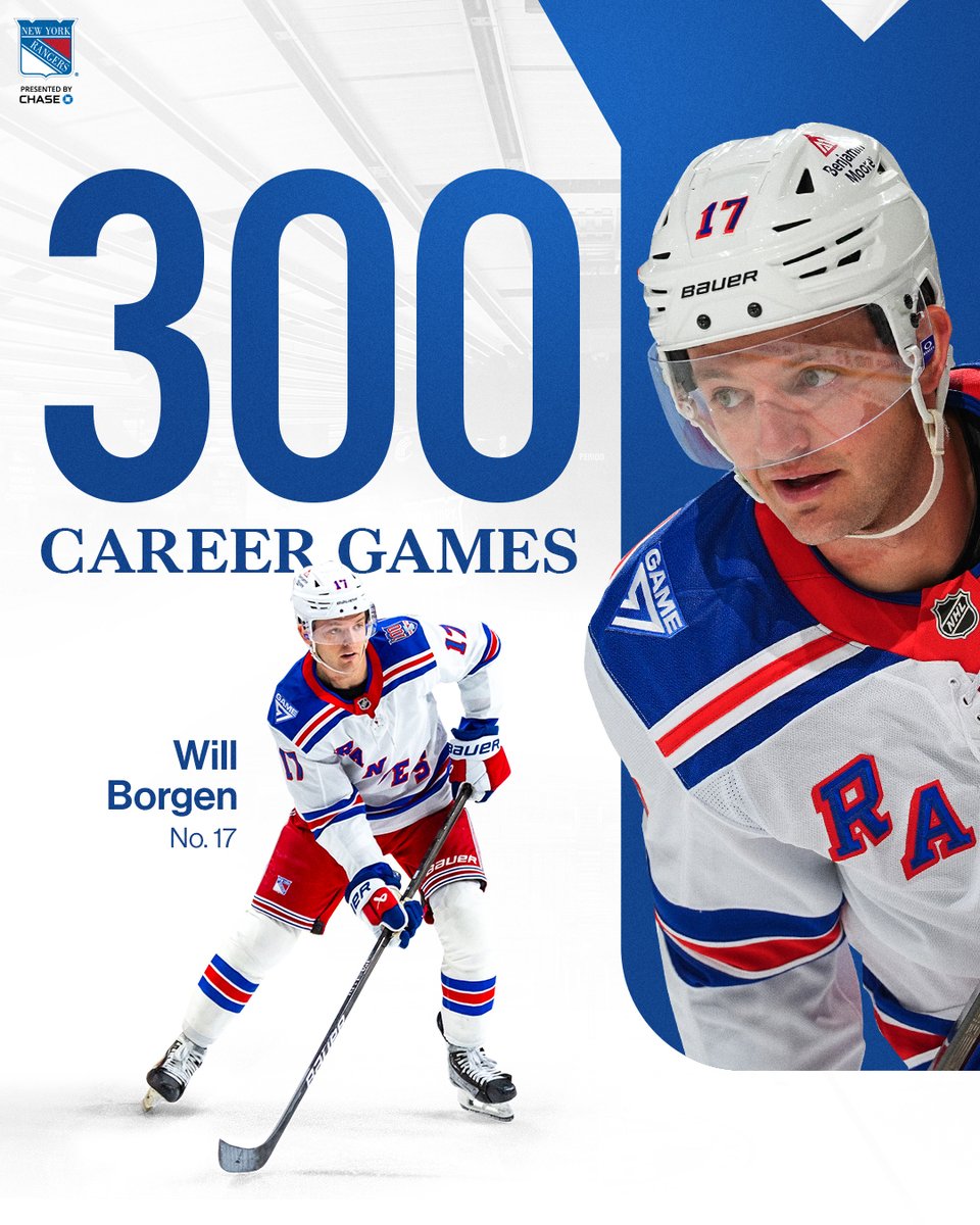 3️⃣0️⃣0️⃣ in the books for Borgy. 👏