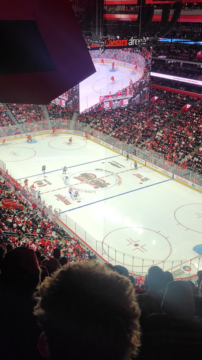 Red Wings home opener! #LGR #RedWings