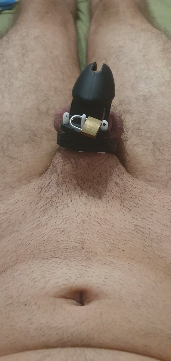 Literalmente he estado así todo el día. Me fascina tanto ver mi nueva jaula, lo humillantemente pequeño que se ve mi pene en todo momento🥵🔐
#sissy #sumiso #locktober