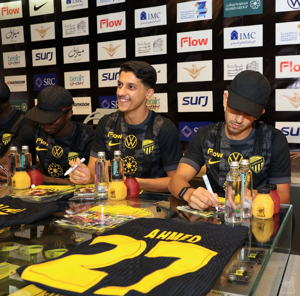📸| Ittihad stars reveal our stunning third kit for the 2025/26 season 🖤🐅