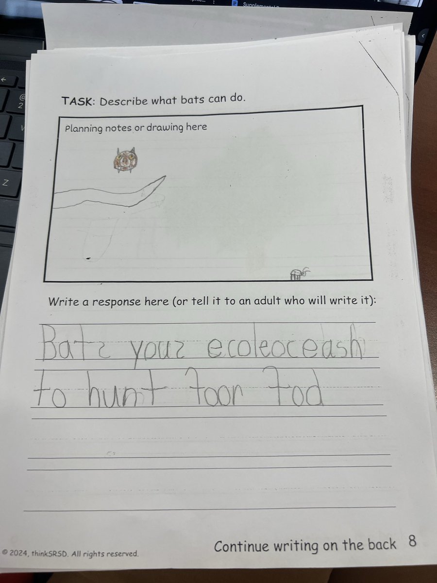 🚀 Our first cycle of learning around explicit writing instruction is in full swing! 🎉 We've officially launched #thinkSRSD across the entire district, and we can't wait to watch our young writers shine! <a href="/LeslieLaud/">Dr. Leslie Laud</a> <a href="/readwritemike/">Mike Ochs, staff developer, consultant, author</a>