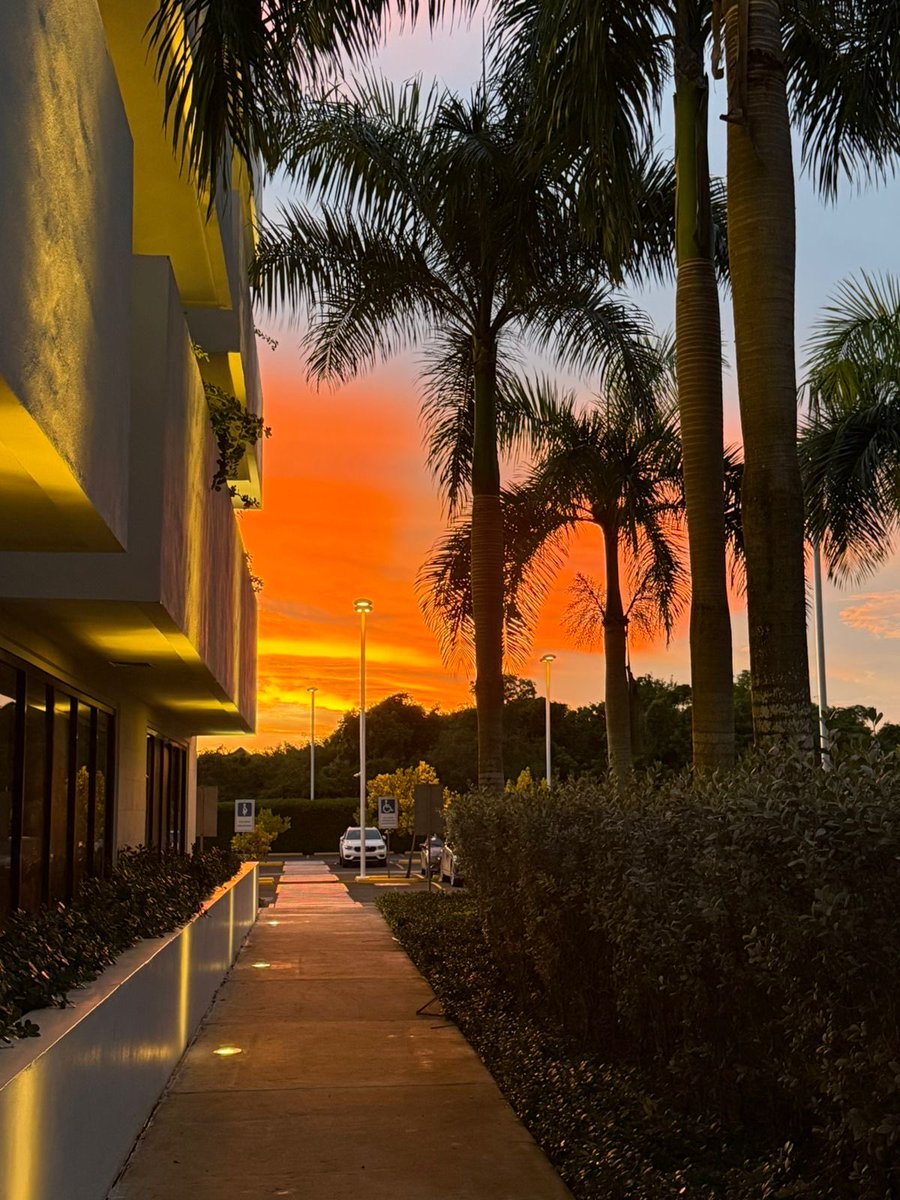 Atardecer en Punta Cana.