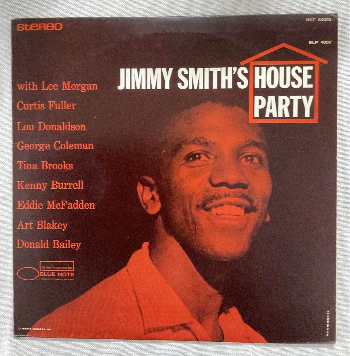 takanomasajazz's tweet image. おはよう御座います、今日は、いろいろとこれからやりたい曲を、確認、Just Friendsを今日は聴きまくる。まずは、#JimmySmith  のアルバム　』House Party』から、#LeeMorgan がゴキゲン😊
#JazzOrgan. #かっこいいハモンドオルガン