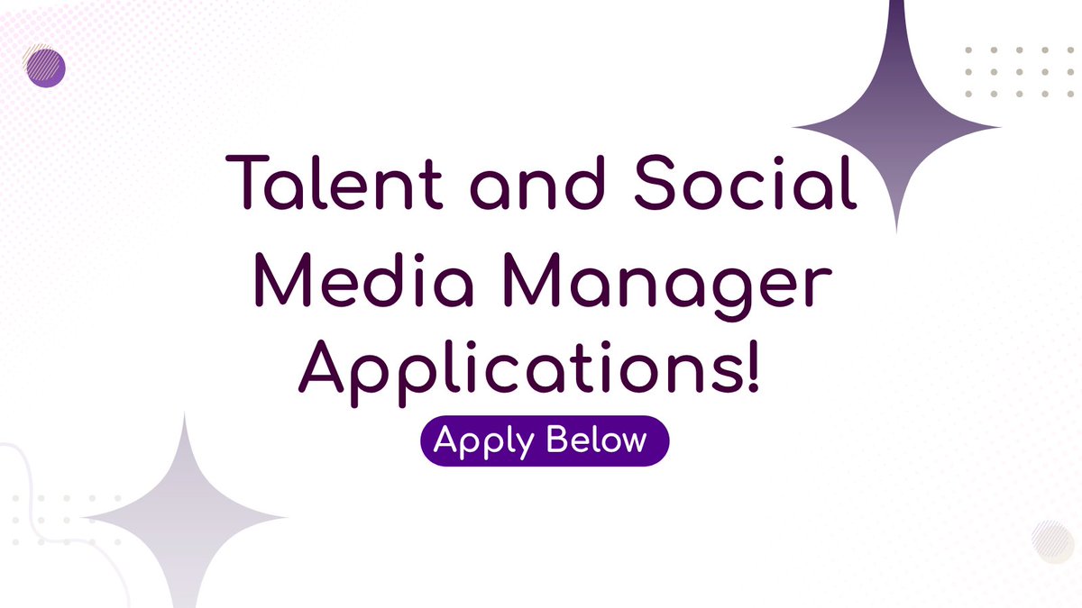 Vanguard_VT's tweet photo. Interested in talent management apply here-https://t.co/MpFR2pZ8gB

Interested in social media management apply here-https://t.co/kH2tLybu7r

We look forward to all the applications and will be closing them on November 1st. We will update you all on how we plan to reach out to applicants on November 2nd!!!!