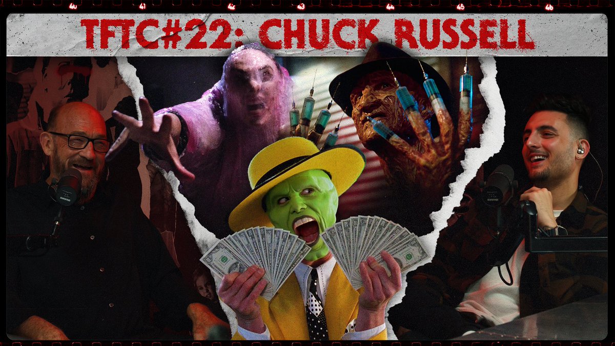 What an honor it was to sit down with an absolute legend who’s made some of my favorite films- Dream Warriors, The Blob, The Mask, Bless The Child, and many more. 3 hours with the MAN, writer/director Chuck Russell, is OUT NOW!

Watch: youtu.be/MQkj7FwsLv8