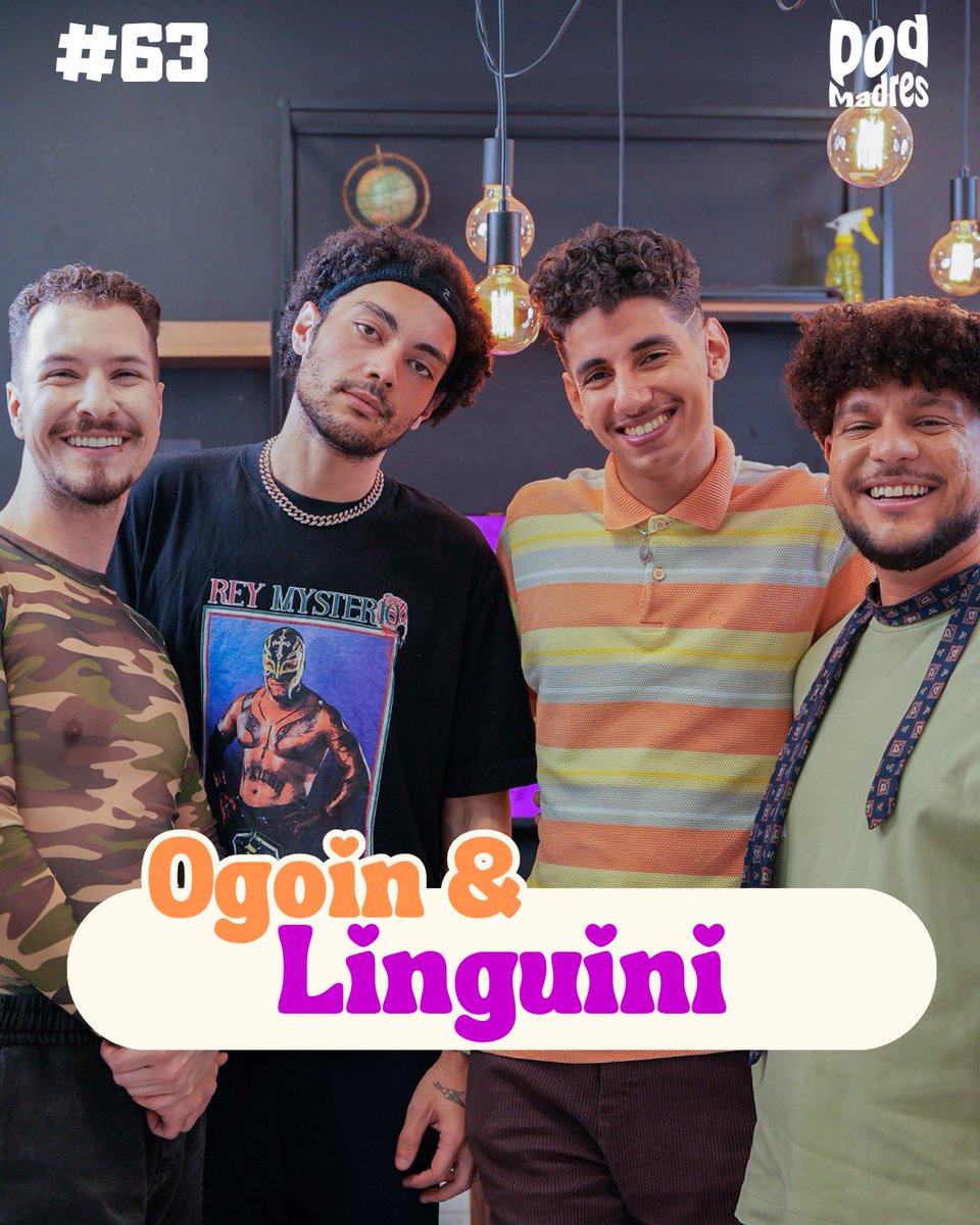 podmadres's tweet photo. @ogoin_ &amp; @LINGUINI4A estão redefinindo o som mineiro com conceito, técnica e ousadia.💥 
No episódio de hoje, o duo fala sobre processo criativo, estética e o caminho que vem traçando na música independente. 
Dá o play! 🎧 https://t.co/Z4MmAO8yn8 https://t.co/kHHyJeYNLk
