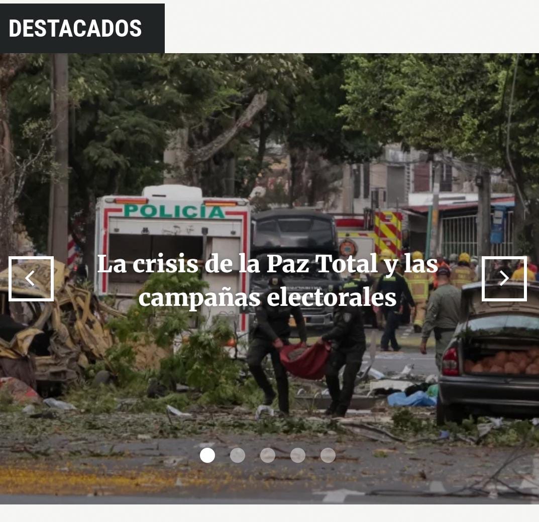 La crisis de la Paz Total y las campañas electorales*

📢La crisis de la Paz Total y el incremento de la violencia, no solo alimentan las candidaturas uribistas sino que reprimen las luchas sociales

Lea Completo 👉🏽 magazine.pstcolombia.org/2025/10/la-cri…