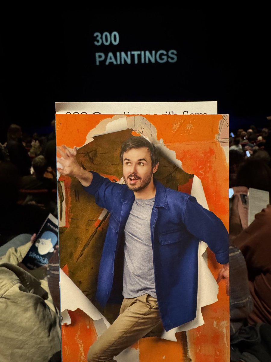 Tonight’s entertainment: ⁦<a href="/americanrep/">American Repertory Theater</a>⁩ production of 300 Paintings with Sam Kissajukian at the Farkas Hall theater in Harvard Square.