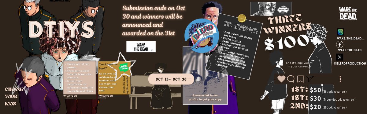 We've got a Dtiys competition coming up. All the info you need is here. Prepare to participate and win. #wakethedeaddtiys
