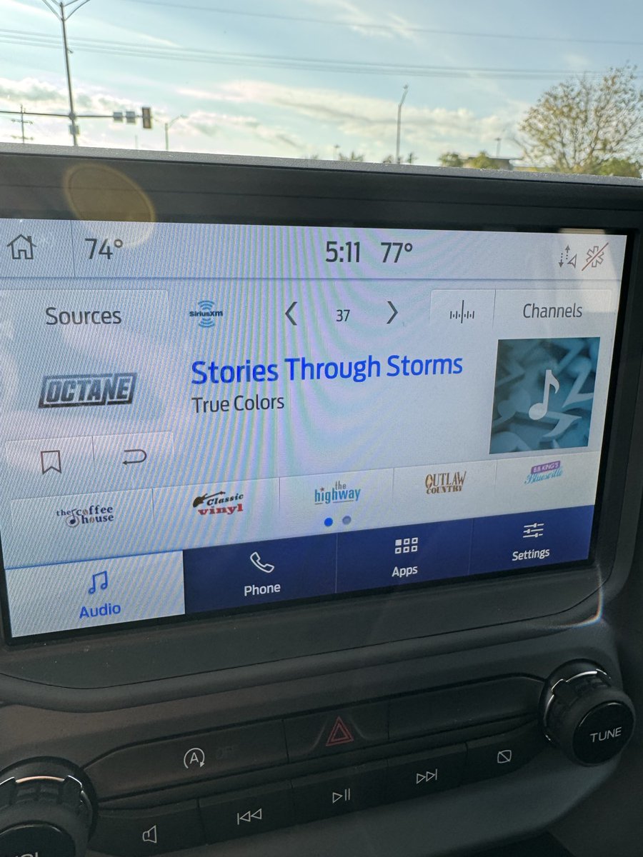 kassienk's tweet photo. Great to hear @STS_2023 on Octane test drive today! @SiriusXMOctane #OctaneTestDrive https://t.co/gOqKUT1NzI