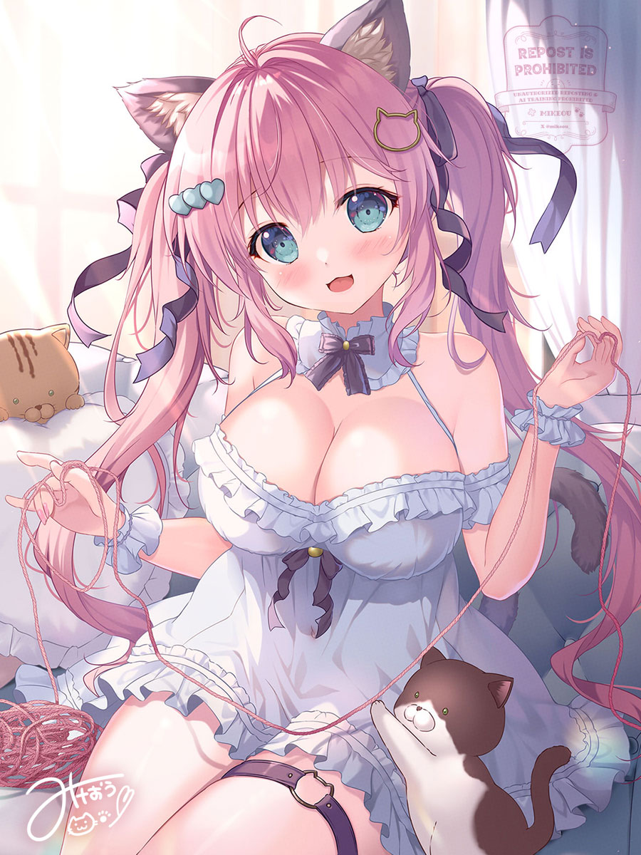 mikeou_'s tweet image. #見た人も無言でピンク髪をあげる
