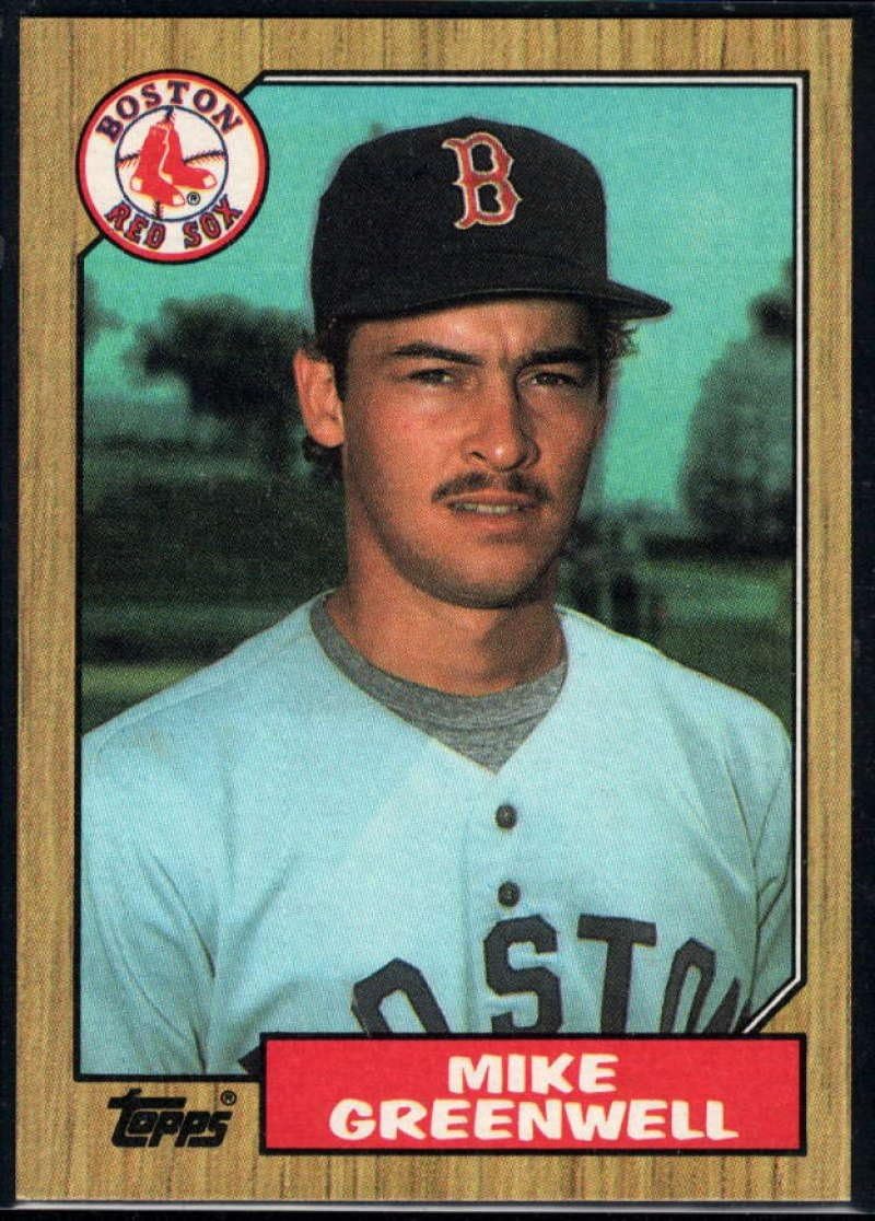 RIP Mike Greenwell 1963-2025.  I have fond memories of chasing after his cards as a kid. ~ Ben