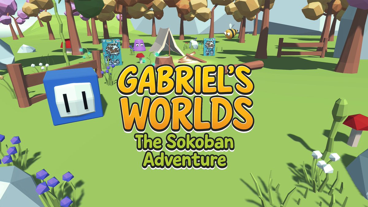 Stay tuned, soon the launch of 
Gabriels Worlds The Sokoban Adventure!🥣🎮
20% off!

#gabrielsworlds #gabrielsworldstheadventure #gabrielsworldsthesokobanadventure #indiegame #id_xbox #xbox #xboxindie
