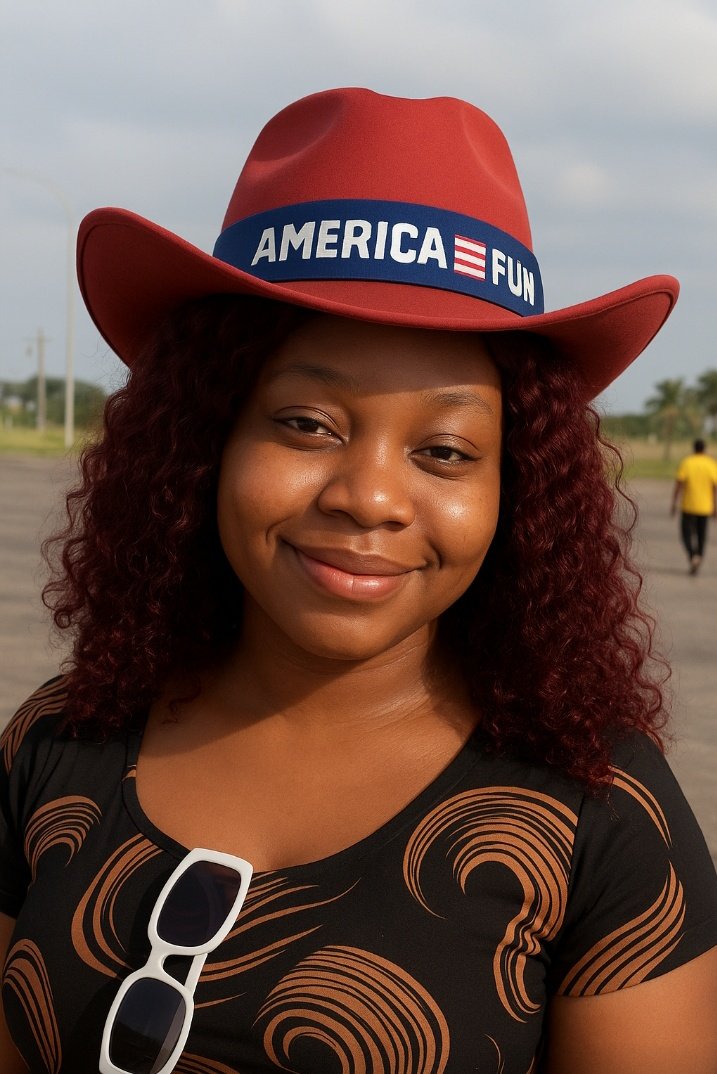 Web3baddie_'s tweet photo. Rocking this beautiful hat.
Let's make America fun again 🚀🚀
#AMERICAISFORFUN
@americadotfun https://t.co/1fsj5Jobmc