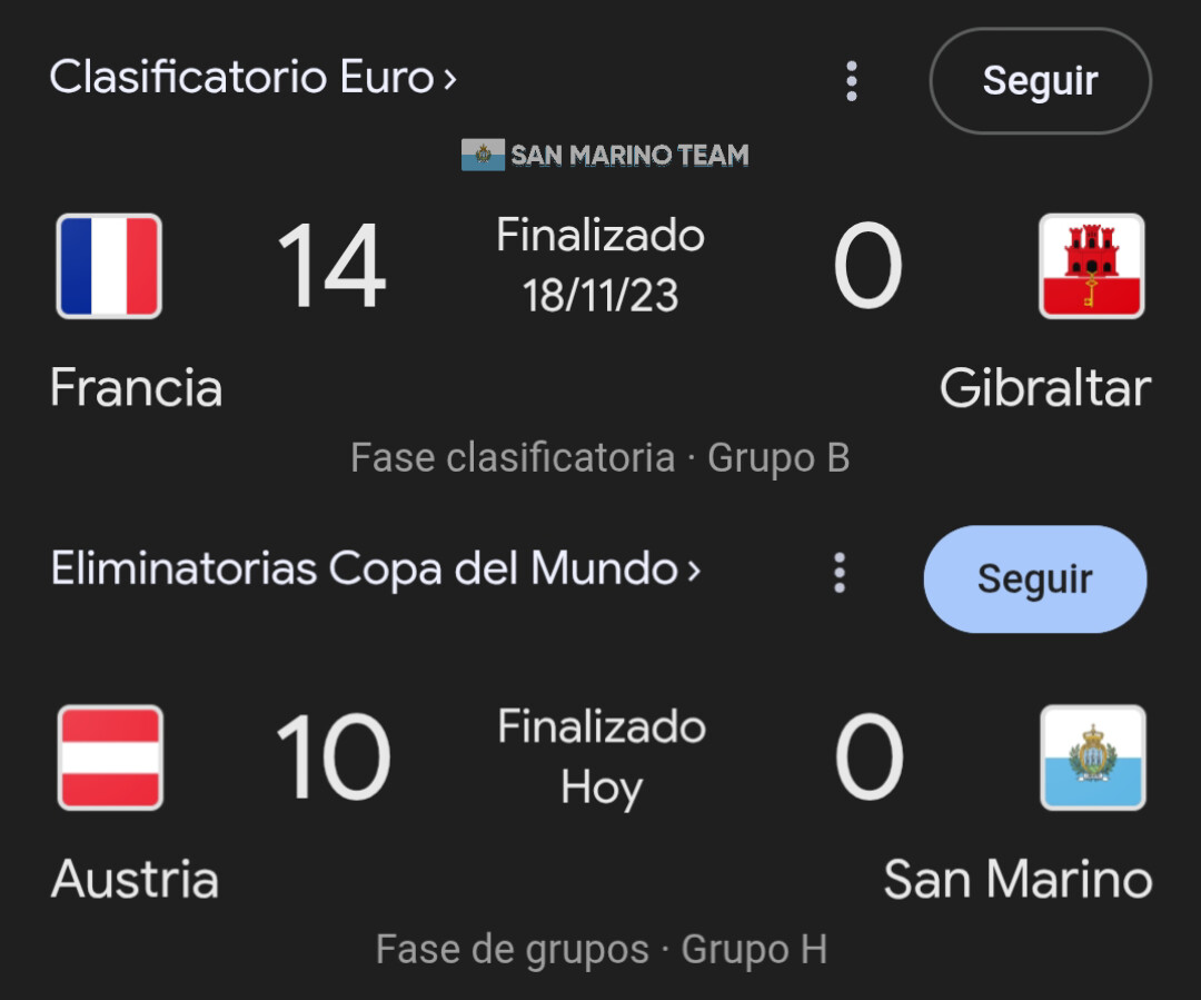 Comerse 10 goles a todos le puede pasar. Pero comerse 14 goles, de eso no se vuelve más. 🇬🇮