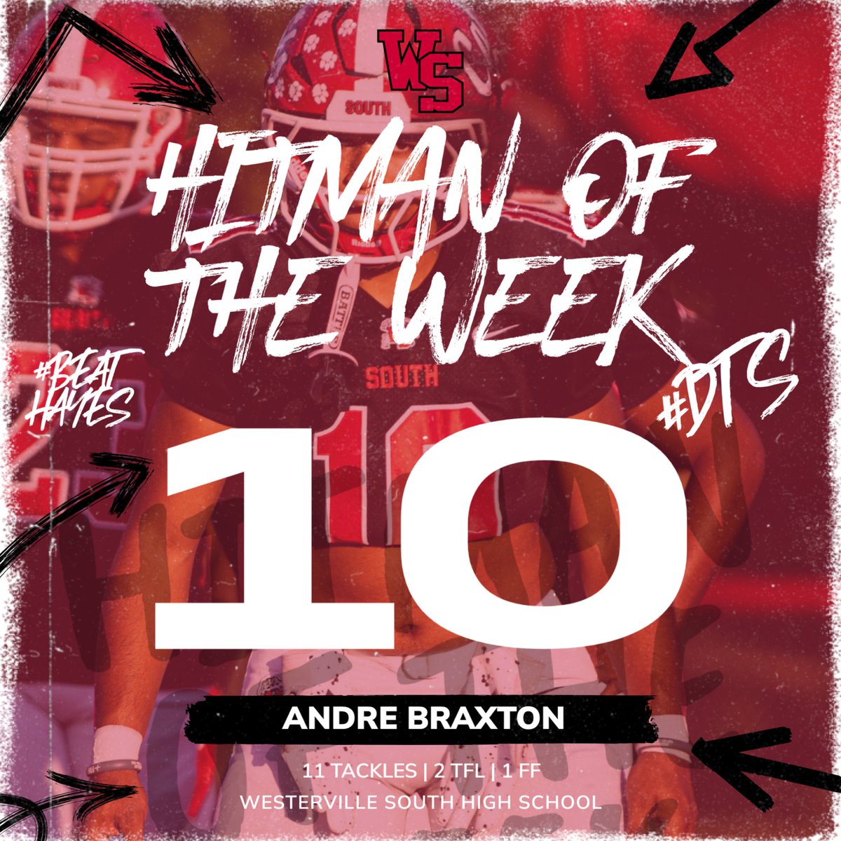 Week 7 Award Winners! 🏆 🏈