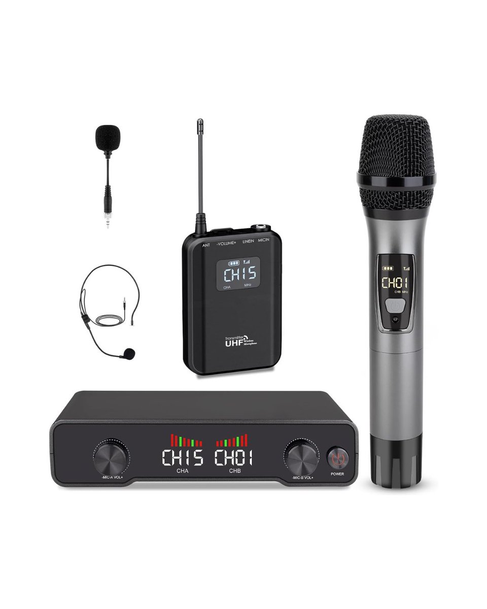 dealsviews's tweet photo. 🎤 Speak, Sing & Perform with Freedom! 🎶✨

🔥 Today’s Hot Deal 🔥

Lococo Wireless Mic System – Headset & bodypack with UHF receiver, 328ft range & clear sound!🎧🎤

Now $24.99 (Reg. $49.99) – 50% OFF!

👉 Buy on Amazon: https://t.co/3OVhB9DCzu

💡 Limited time deal. Don’t miss it!

#WirelessMic #AudioGear #DJEquipment #ChurchSound #StageTech #DealsViews #amazondeals #amazonfinds #deals
