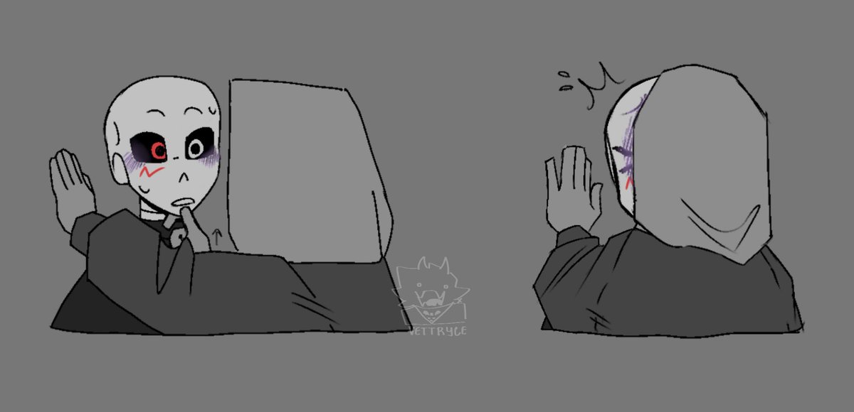 Vettryce's tweet photo. Cross’s birthday!! :3
A bit of some quick doodles, I really wanted to draw something for Cross’s birthday and I also haven’t drawn in a few days cuz I’ve been feeling sick, but I am a better now :DD
#crosssans #cross #dust #dustsans #crossdust #dustcross https://t.co/nWzAXEjKuE