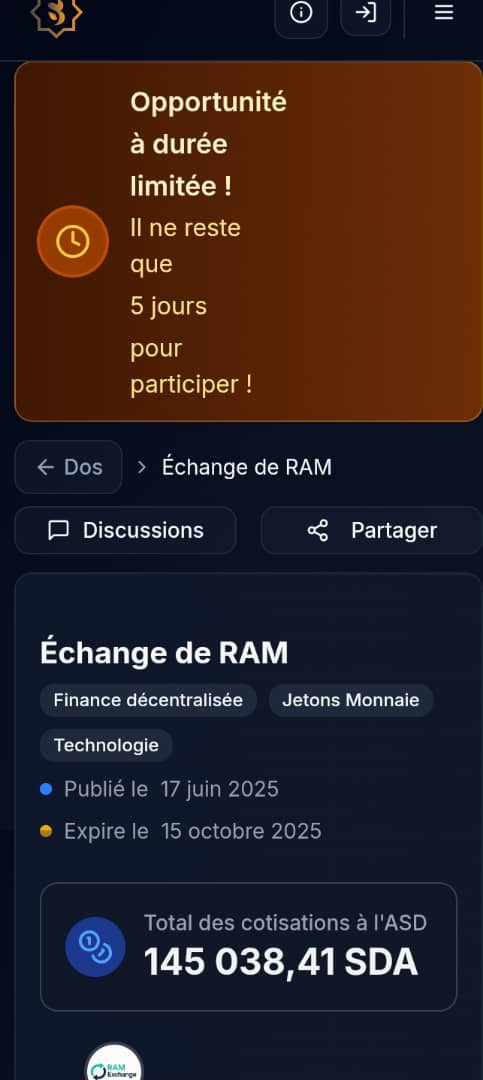 wellsfgo's tweet image. 5 DAYS TO GO🔥

RAMex: The world’s first Sharia-compliant digital assets exchange—where faith meets innovation. 🚀

🔥
sidrastart.com/project/597e4e…