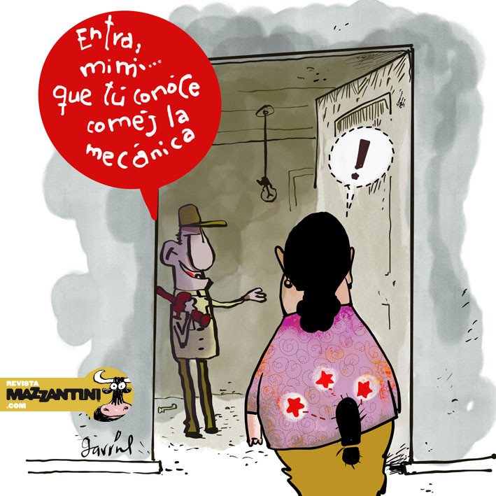 "Mecánica", por Garrincha. A la jueza Melody, que encarceló sin pruebas a jóvenes por protestar, se fue a EEUU con parole humanitario, la rechazaron, cero asilo político y deportada a #Cuba, la "entrevistaron" segurosos y dicen que está pasando las de Caín. Confianza clava puñal.
