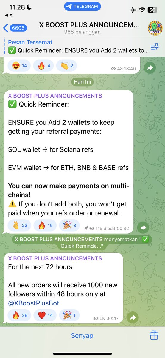Soul_Web5's tweet photo. @BrotherMKT Thank you so much sir always giving and blessing to comunity, god bless you💚🙏 https://t.co/QcKwME83QS