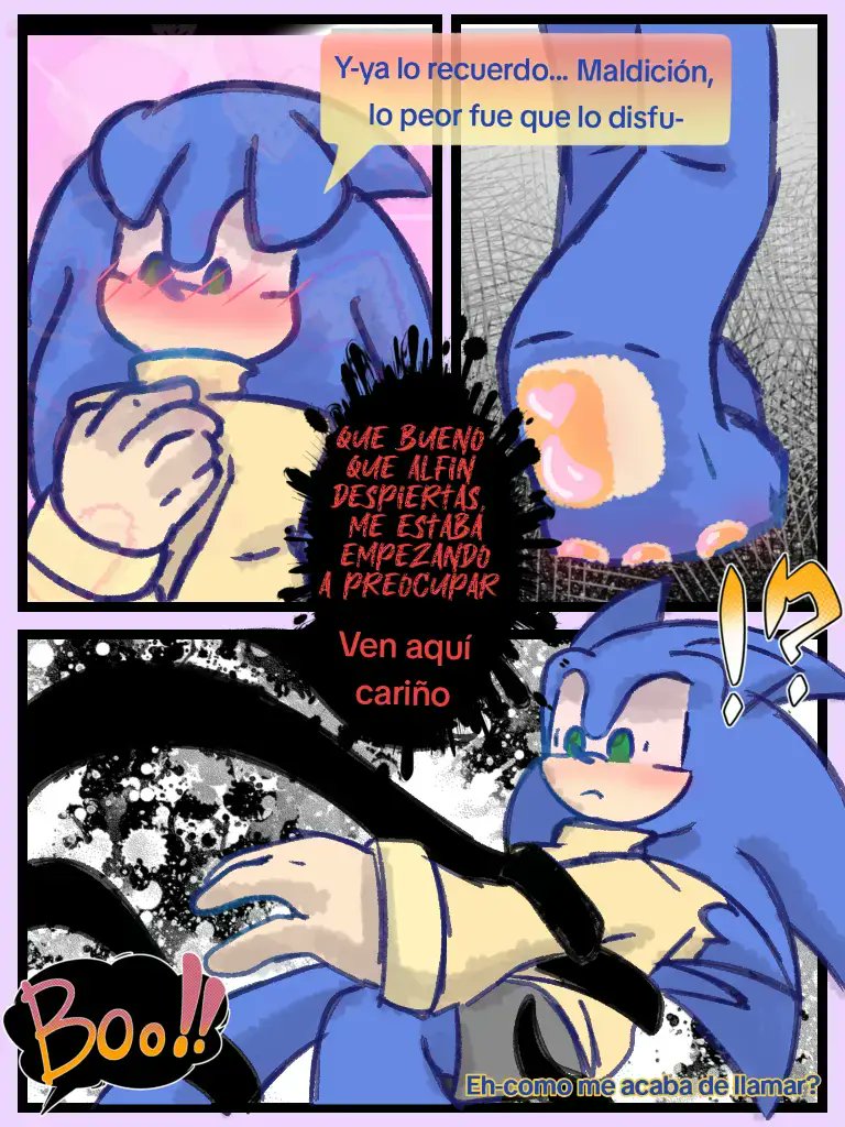 Parte siguiente (7) del bufón del Duque sonadow cómic #sonadow #shadonic #lemon #comic #18