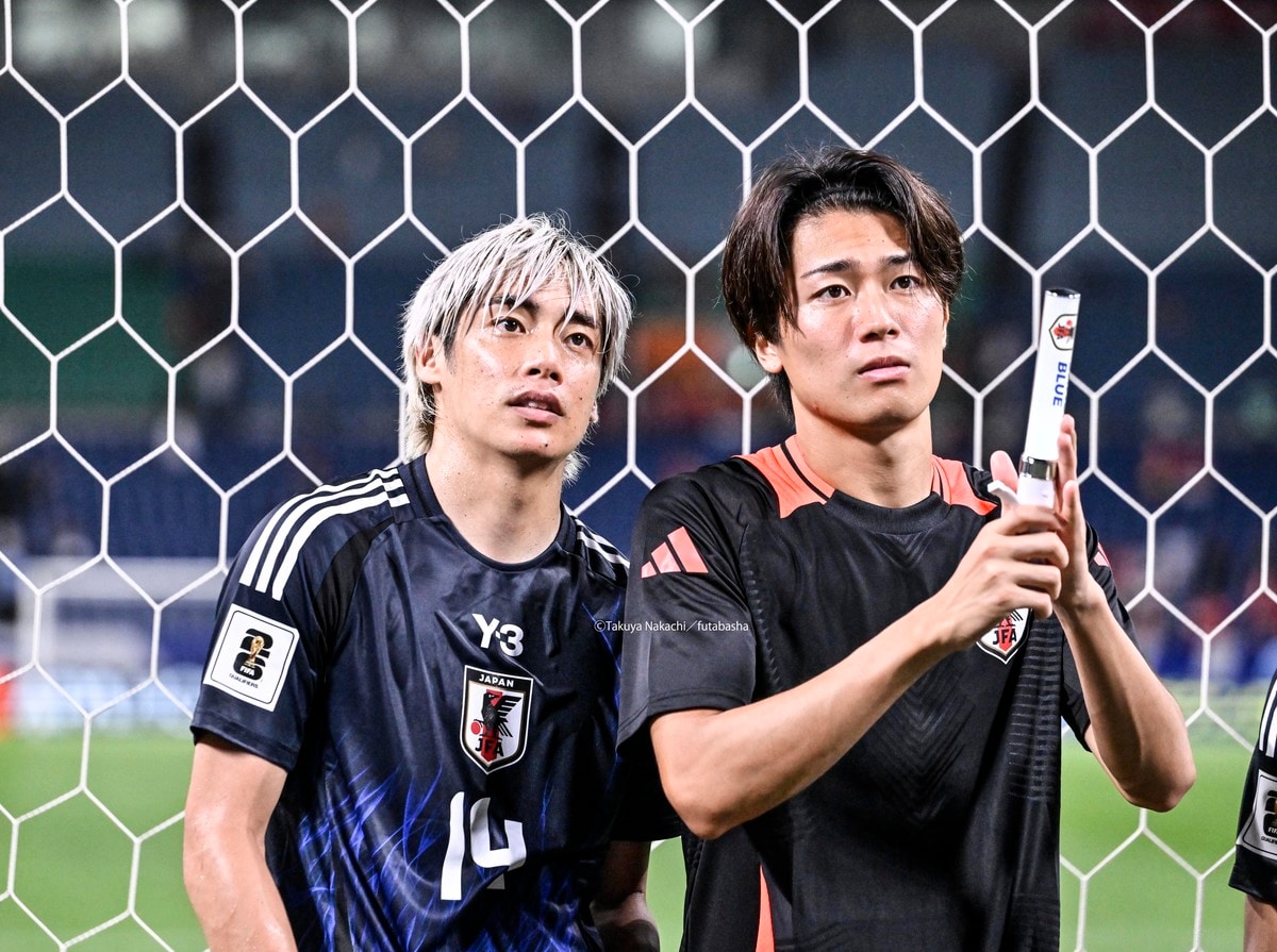 Jpnforever14's tweet photo. 元ランス兄弟伊東純也と中村敬斗は、今夜の試合でスタメン出場しますか？

#伊東純也 #中村敬斗  #サッカー日本代表 https://t.co/LmKfd5ALVd
